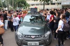 Ato em defesa da educao- Concentrao no Campus Sade UFMG